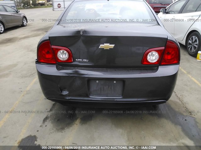 1G1ZA5E01CF352590 - 2012 CHEVROLET MALIBU LS Boz foto 6