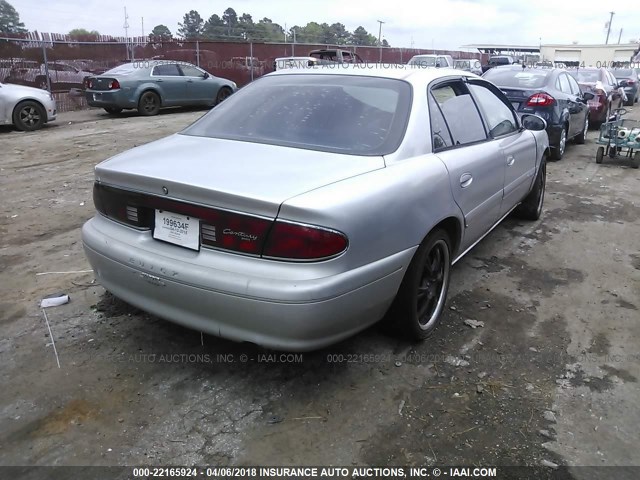 2G4WS52J411296844 - 2001 BUICK CENTURY CUSTOM SILVER photo 4