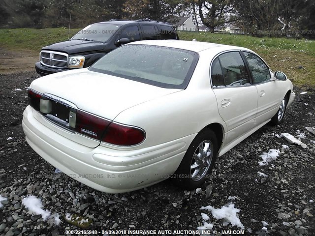 1G4HR54K83U266568 - 2003 BUICK LESABRE LIMITED WHITE photo 4