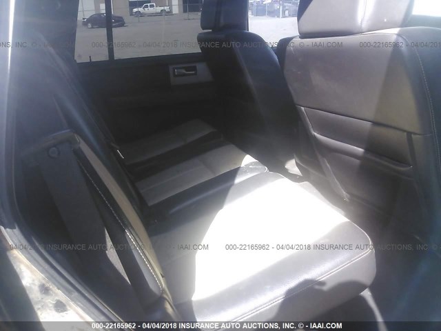 1FMFU17577LA34656 - 2007 FORD EXPEDITION EDDIE BAUER BLACK photo 8