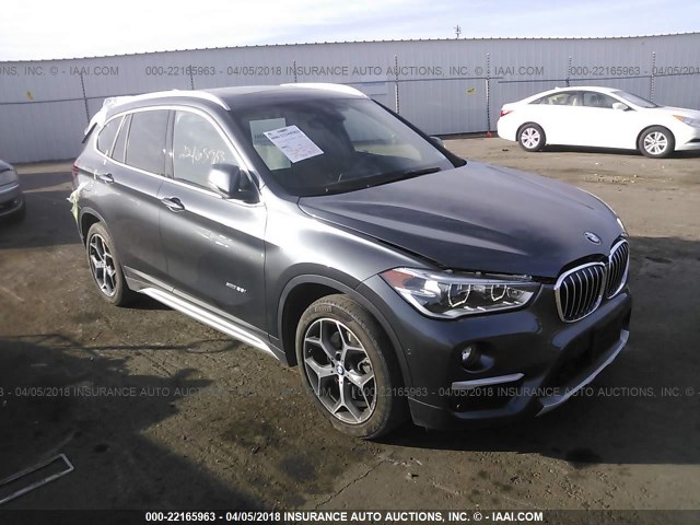 WBXHT3C32GP885971 - 2016 BMW X1 XDRIVE28I Серый фото 1