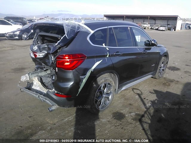 WBXHT3C32GP885971 - 2016 BMW X1 XDRIVE28I GRAY photo 4