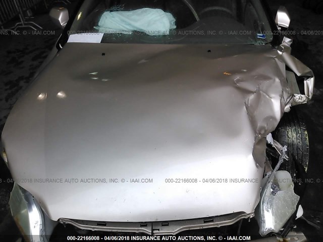 1HGCG5648YA009438 - 2000 HONDA ACCORD LX 棕色 照片 10