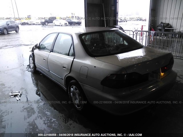 1HGCG5648YA009438 - 2000 HONDA ACCORD LX 棕色 照片 3