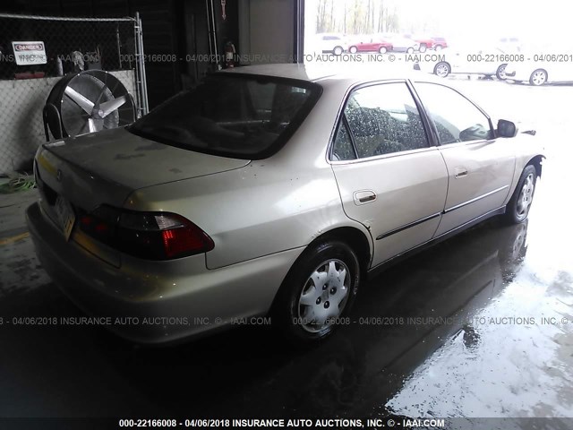 1HGCG5648YA009438 - 2000 HONDA ACCORD LX 棕色 照片 4
