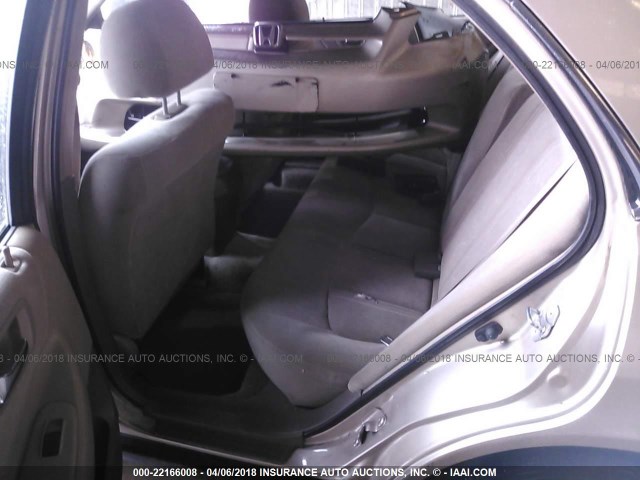 1HGCG5648YA009438 - 2000 HONDA ACCORD LX 棕色 照片 8