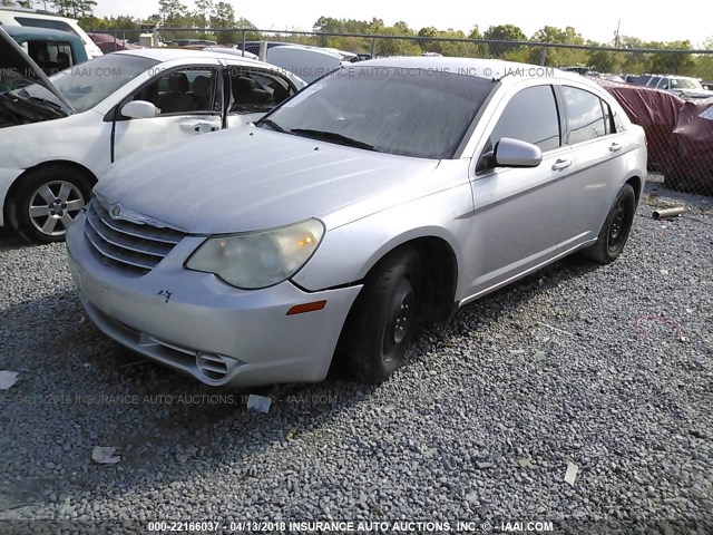 1C3LC46K37N515046 - 2007 CHRYSLER SEBRING SILVER photo 2