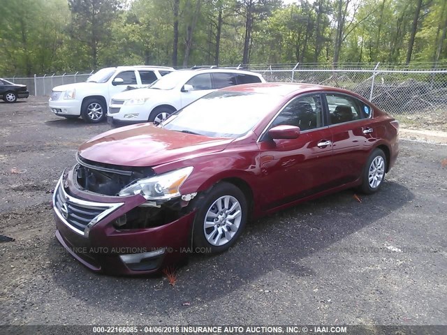 1N4AL3AP0DC156252 - 2013 NISSAN ALTIMA 2.5/S/SV/SL MAROON photo 2