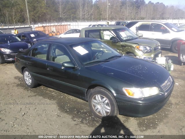 4T1BG22K61U766335 - 2001 TOYOTA CAMRY CE/LE/XLE 绿色 照片 1