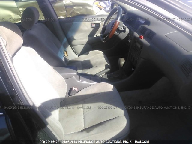 4T1BG22K61U766335 - 2001 TOYOTA CAMRY CE/LE/XLE 绿色 照片 5