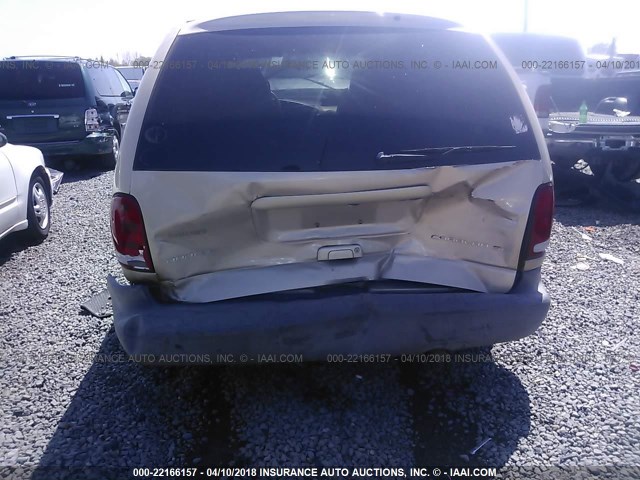 1B4GP45G4XB897861 - 1999 DODGE CARAVAN SE/SPORT GOLD photo 6