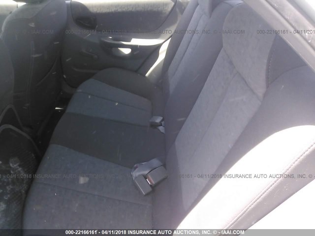 KMHCG45C75U612260 - 2005 HYUNDAI ACCENT GL SILVER photo 8