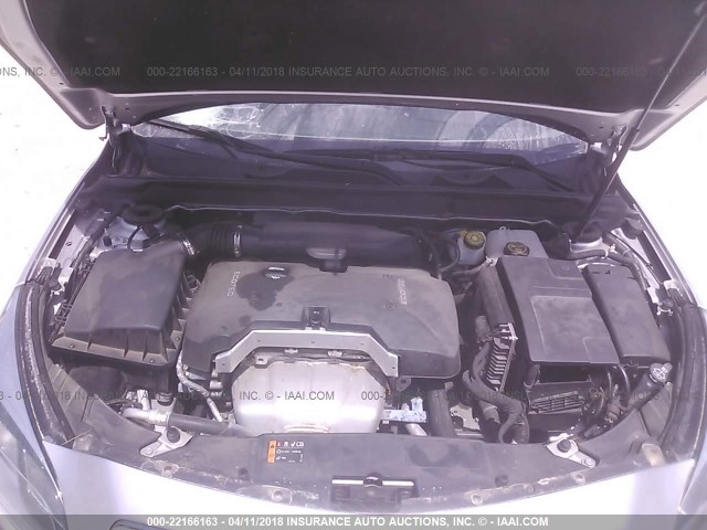 1G11B5SAXDF161498 - 2013 CHEVROLET MALIBU LS 银色 照片 10