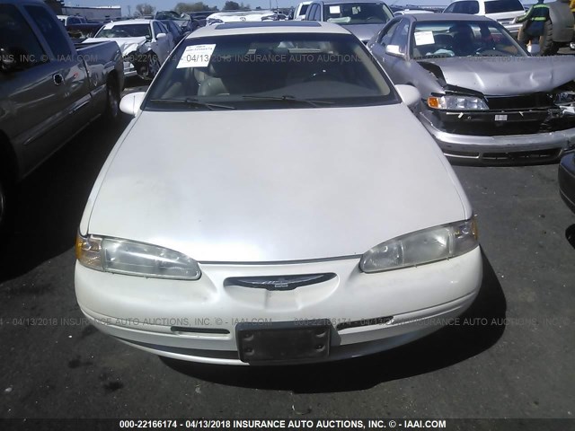 1FALP62W4VH122999 - 1997 FORD THUNDERBIRD LX WHITE photo 6