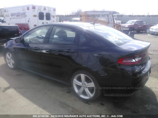 1C3CDFEB3FD363770 - 2015 DODGE DART GT 黑色 照片 3
