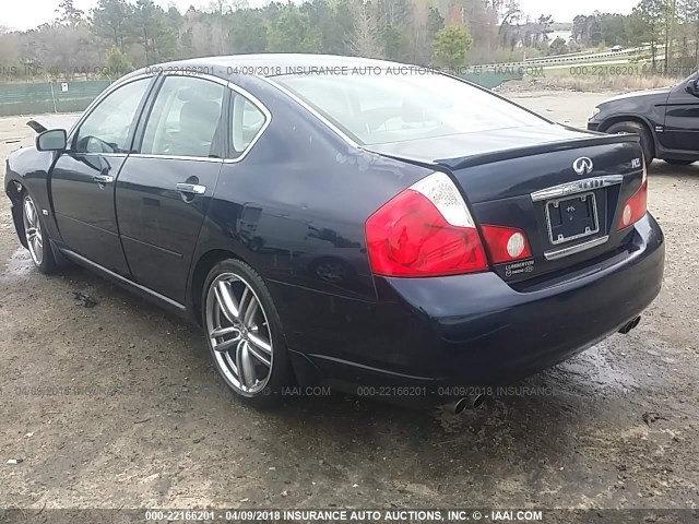 JNKAY01E57M301999 - 2007 INFINITI M35 SPORT BLUE photo 3