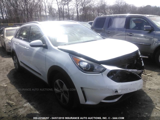 KNDCB3LC9H5053616 - 2017 KIA NIRO FE/LX WHITE photo 1