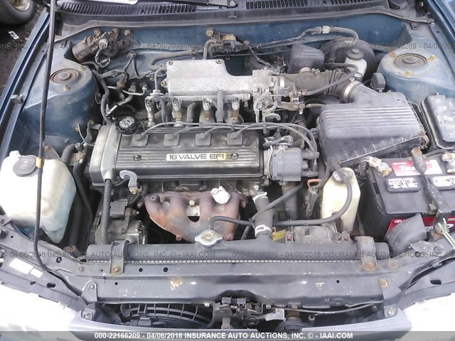 2T1AE09E5PC040661 - 1993 TOYOTA COROLLA LE/DX ლურჯი ფოტო 10