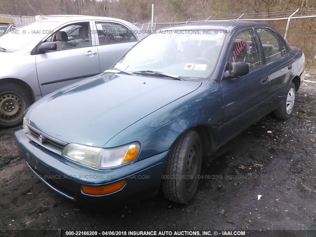 2T1AE09E5PC040661 - 1993 TOYOTA COROLLA LE/DX ლურჯი ფოტო 2