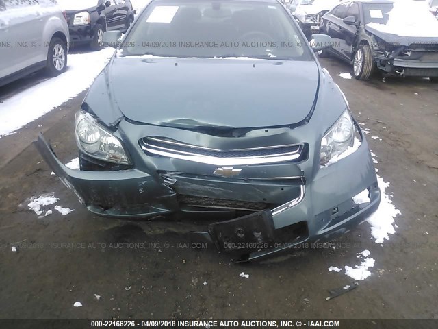1G1ZH57B99F161552 - 2009 CHEVROLET MALIBU 1LT 绿色 照片 6