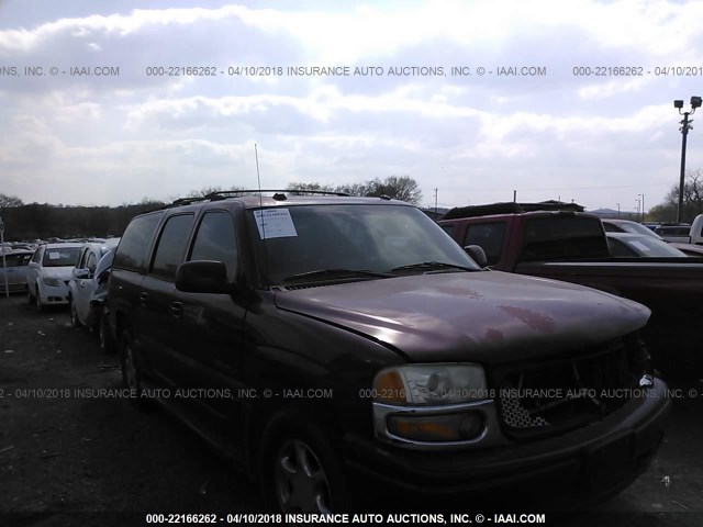 1GKFK66U24J258851 - 2004 GMC YUKON XL DENALI RED photo 1