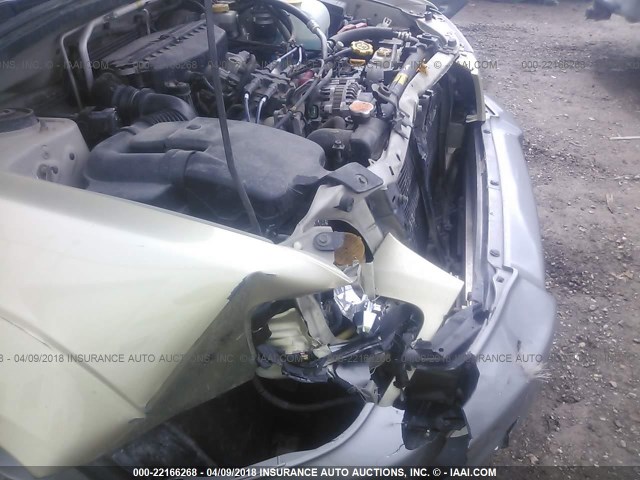 JF1SG65693G758070 - 2003 SUBARU FORESTER 2.5XS მწვანე ფოტო 6