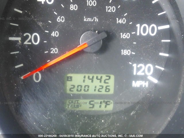 JF1SG65693G758070 - 2003 SUBARU FORESTER 2.5XS მწვანე ფოტო 7