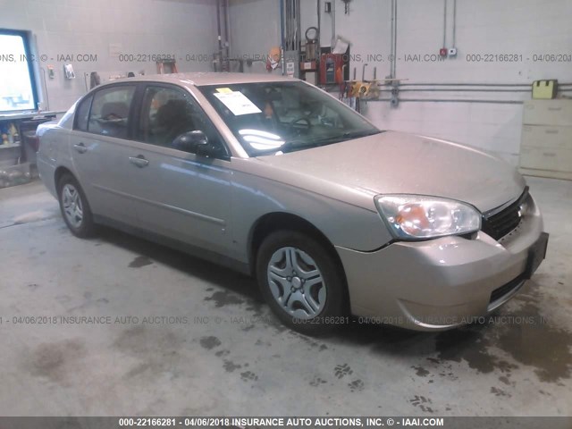1G1ZS58F77F207993 - 2007 CHEVROLET MALIBU LS 金色 照片 1