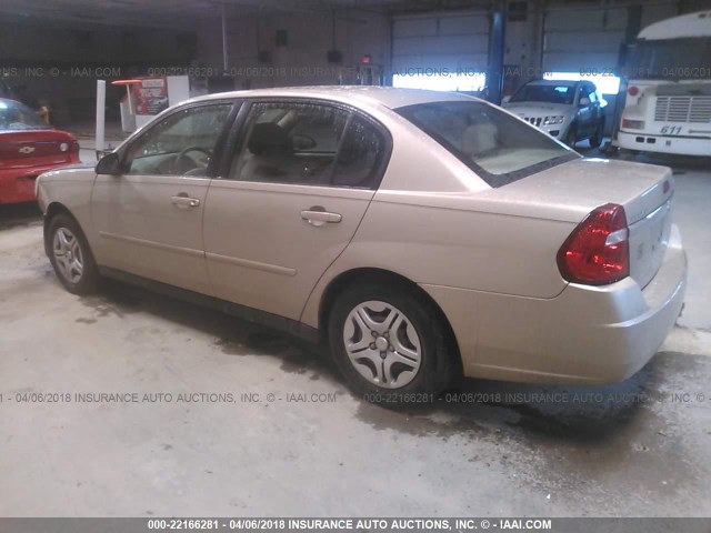 1G1ZS58F77F207993 - 2007 CHEVROLET MALIBU LS 金色 照片 3