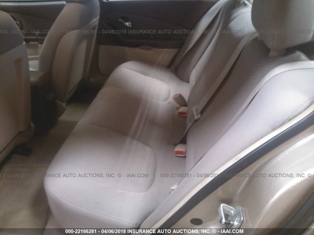 1G1ZS58F77F207993 - 2007 CHEVROLET MALIBU LS 金色 照片 8