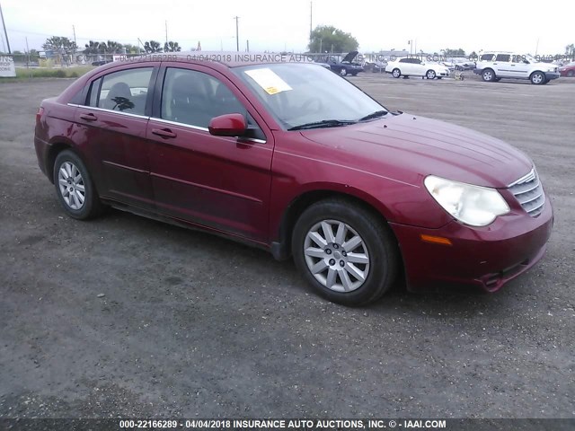 1C3LC46KX7N542535 - 2007 CHRYSLER SEBRING RED photo 1