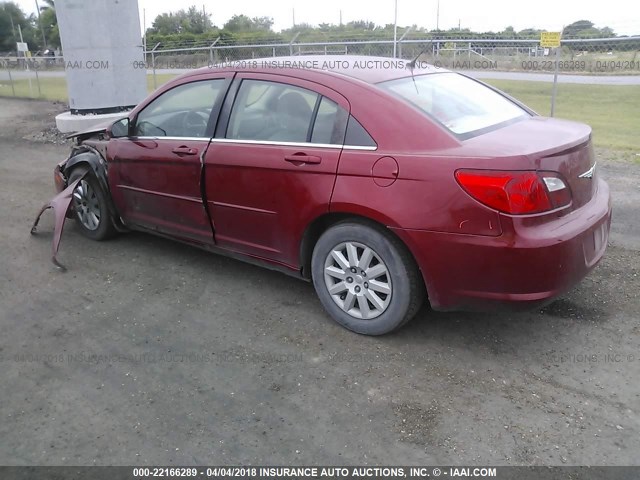 1C3LC46KX7N542535 - 2007 CHRYSLER SEBRING RED photo 3