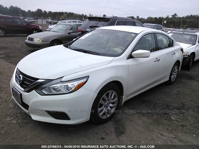 1N4AL3AP4GN352221 - 2016 NISSAN ALTIMA 2.5/S/SV/SL/SR WHITE photo 2