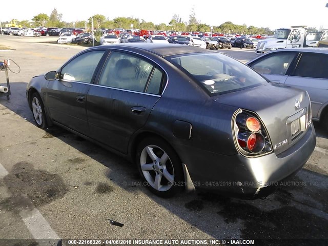 1N4BL11D96C258103 - 2006 NISSAN ALTIMA SE/SL/SE-R GRAY photo 3