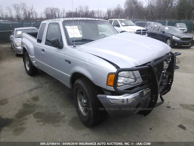 1FTZR15E21PB26313 - 2001 FORD RANGER SUPER CAB SILVER photo 1