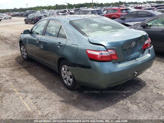 4T1BE46K09U835091 - 2009 TOYOTA CAMRY SE/LE/XLE GREEN photo 3