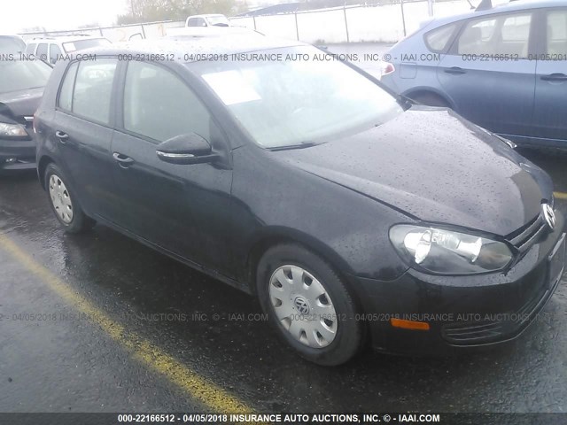 WVWDB7AJXAW091515 - 2010 VOLKSWAGEN GOLF 黑色 照片 1