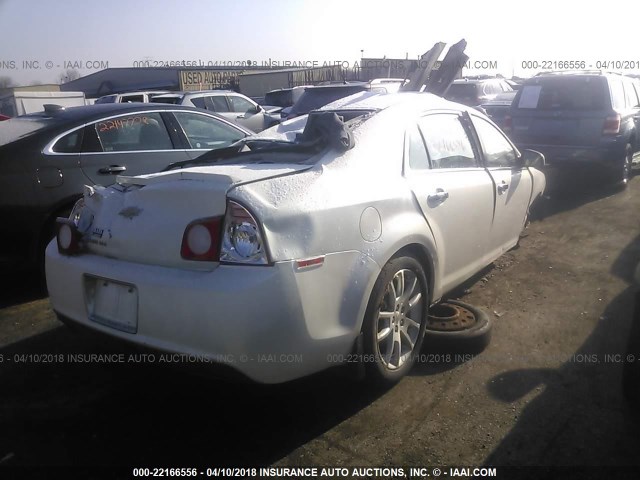 1G1ZE5E1XBF327795 - 2011 CHEVROLET MALIBU LTZ 白色 照片 4