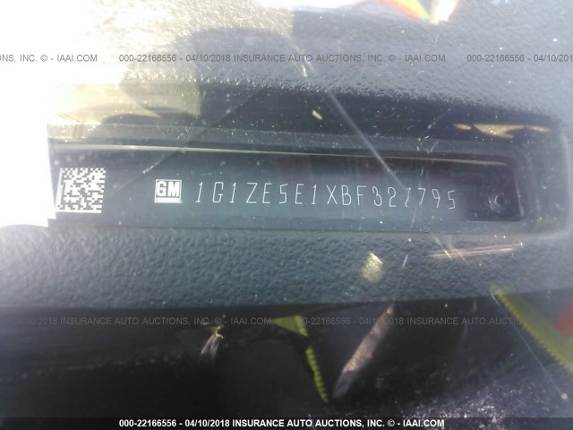 1G1ZE5E1XBF327795 - 2011 CHEVROLET MALIBU LTZ 白色 照片 9