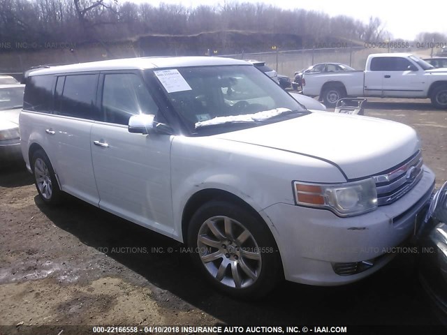 2FMDK53CX9BA14977 - 2009 FORD FLEX LIMITED WHITE photo 1