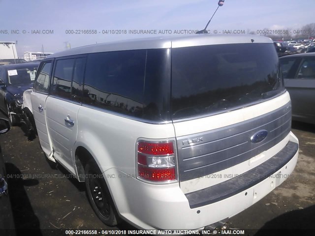 2FMDK53CX9BA14977 - 2009 FORD FLEX LIMITED WHITE photo 3