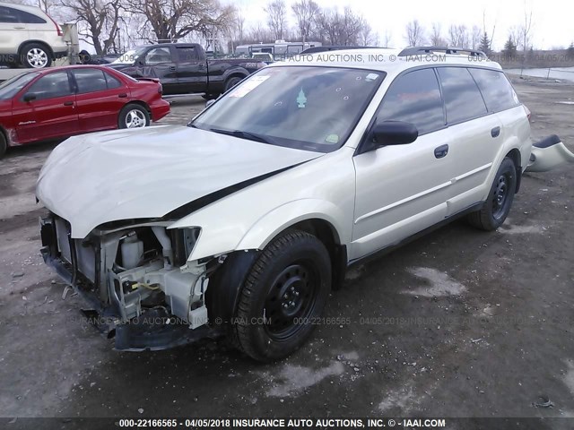 4S4BP61CX67325508 - 2006 SUBARU LEGACY OUTBACK 2.5I GOLD photo 2