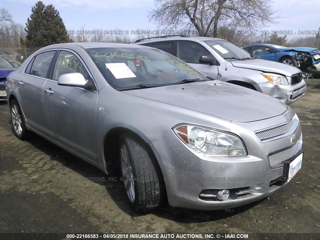 1G1ZK57718F249846 - 2008 CHEVROLET MALIBU LTZ 银色 照片 1