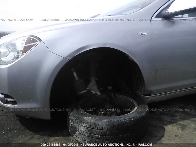 1G1ZK57718F249846 - 2008 CHEVROLET MALIBU LTZ 银色 照片 6