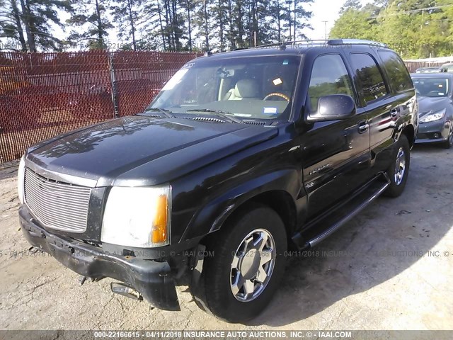 1GYEC63T14R117295 - 2004 CADILLAC ESCALADE LUXURY შავი ფოტო 2