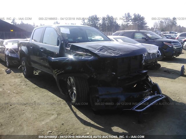 1GCGTCE38G1116691 - 2016 CHEVROLET COLORADO LT BLACK photo 1