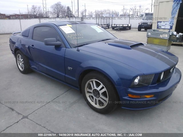 1ZVFT82H965140947 - 2006 FORD MUSTANG GT BLUE photo 6