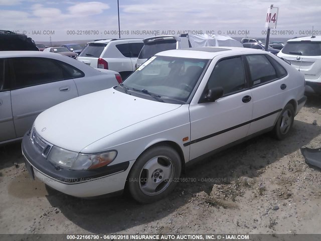 YS3DD58B2V2013863 - 1997 SAAB 900 S WHITE photo 2