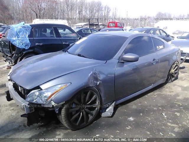 JNKCV64E78M128911 - 2008 INFINITI G37 JOURNEY/SPORT GRAY photo 2