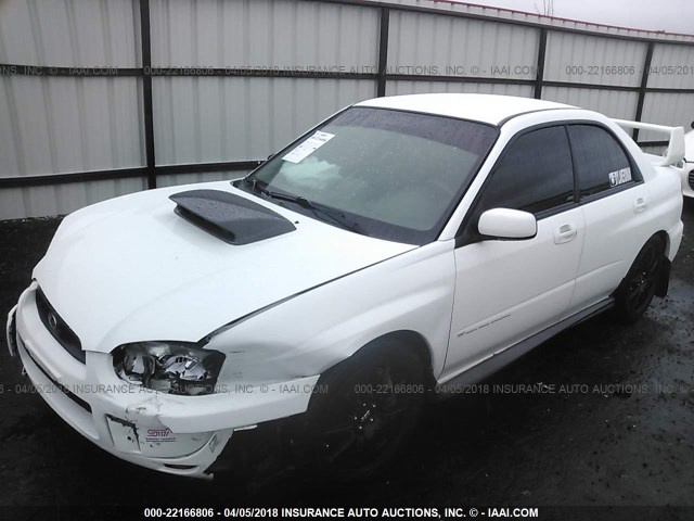 JF1GD70634L520798 - 2004 SUBARU IMPREZA WRX STI WHITE photo 2